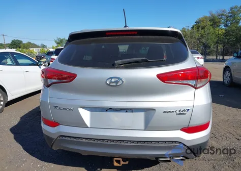 2016 Hyundai Tucson Sport z USA, uszkodzony, nr VIN KM8J3CA22GU240405